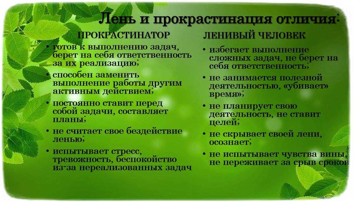 Прокрастинация: как перестать откладывать на потом и начать делать