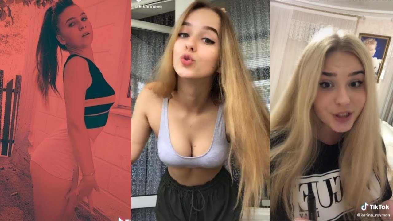 Фото популярных и красивых девушек из тик тока