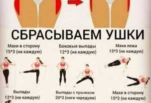 Как убрать "ушки" на бедрах