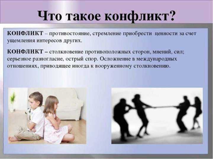 Причины провокации на конфликт