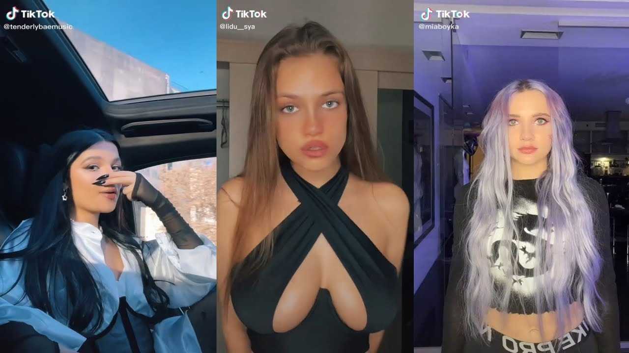 Самые привлекательные девушки в тик ток