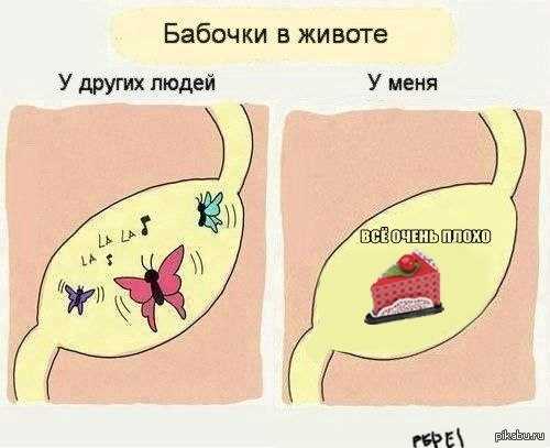 Что такое бабочки в животе: причины и способы управления сексуальным влечением