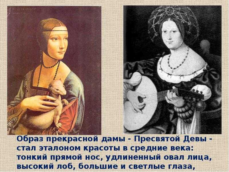 Эталоны красоты сквозь время