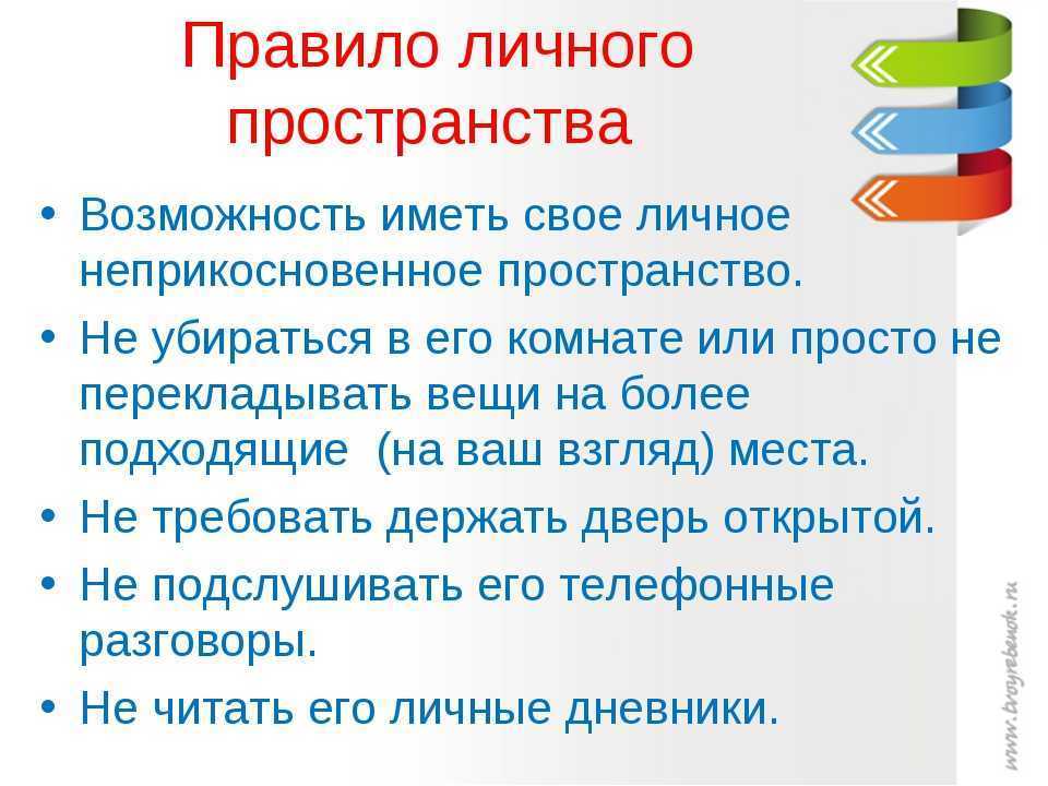 Что такое личное пространство, зачем оно нужно