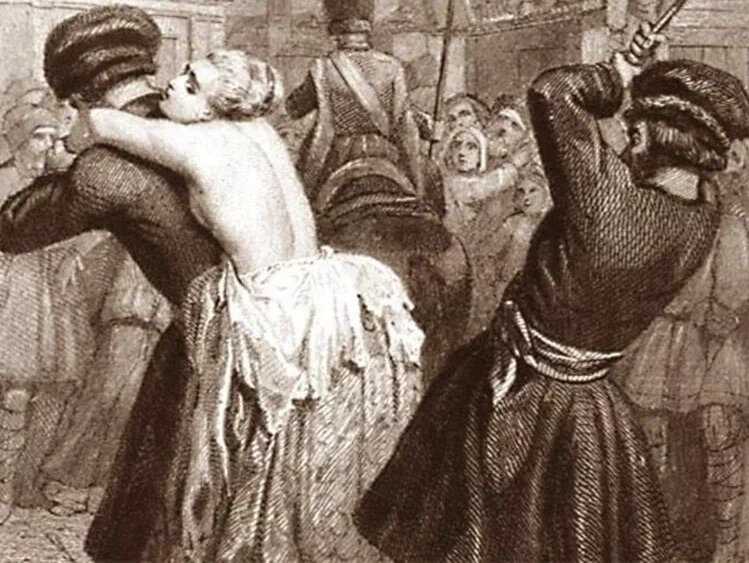7 самых странных наказаний для женщин на руси